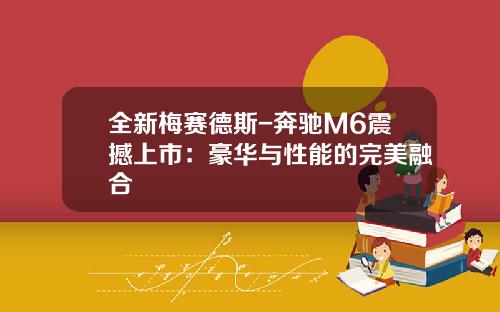 全新梅赛德斯-奔驰M6震撼上市：豪华与性能的完美融合